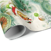 Nostalgic Kitschmas Cadeaupapier (Rol Hoek)