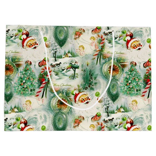 Nostalgic Kitschmas  Groot Cadeauzakje (Achterkant)