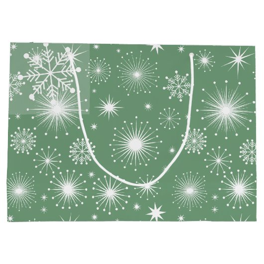 Nostalgic Kitschmas Stars Groot Cadeauzakje (Achterkant)