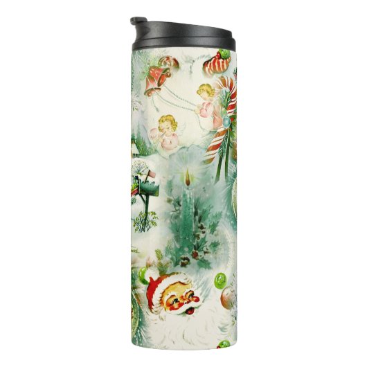 Nostalgic Kitschmas  Thermosbeker (Geroteerd rechts)