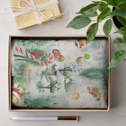 Nostalgic Kitschmas  Tissuepapier (Geschenk)