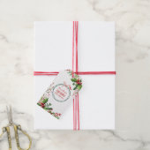 Nostalgic Merry Berry kerst Cadeaulabel (Met Touw)