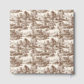 Nostalgic Sepia Vintage Landscape Gastenboek (Achterkant)