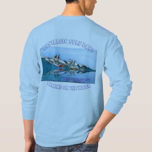 Nostalgic Surf Days T-shirt (Achterkant)