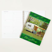 Nostalgic Vintage Camper Lazy Summer Travel Planner (Display)