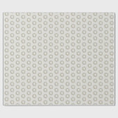 Nostalgic Watercolor Style Holiday Wreath Cadeaupapier (Vlak)