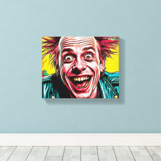 Nostalgie-1 Canvas Afdruk (Insitu (Houten vloer))