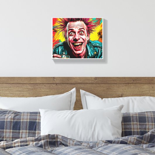 Nostalgie-1 Canvas Afdruk (Insitu (Slaapkamer))