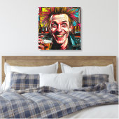 Nostalgie-2 Canvas Afdruk (Insitu (Slaapkamer))