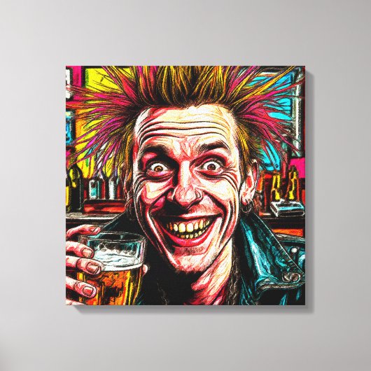 Nostalgie-2 Canvas Afdruk (Voorkant)