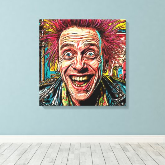 Nostalgie-3 Canvas Afdruk (Insitu (Houten vloer))