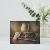 Nostalgie - De waterpitcher Briefkaart (Staand voorkant)