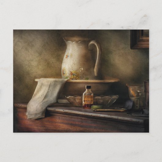 Nostalgie - De waterpitcher Briefkaart (Voorkant)