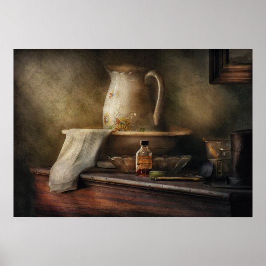 Nostalgie - De waterpitcher Poster (Voorkant)