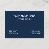 Nostalgie Golden Days Cassettebandje Visitekaartje (Achterkant)