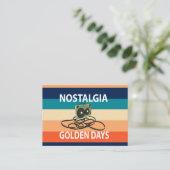Nostalgie Golden Days Cassettebandje Visitekaartje (Staand voorkant)