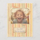 Nostalgie. Grunge foto-effect Sjabloon Briefkaart (Voorkant)