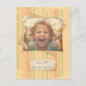 Nostalgie. Grunge foto-effect Sjabloon  Briefkaart (Voorkant)