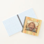 Nostalgie. Grunge foto-effect Sjabloon  Notitieboek (Binnen)