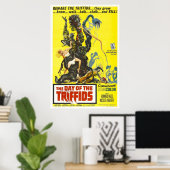  Nostalgie Hollywood De Dag van de Triffid Poster (Thuiskantoor)