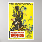  Nostalgie Hollywood De Dag van de Triffid Poster (Voorkant)