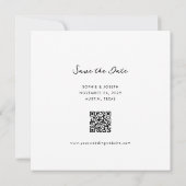 Nostalgie | Instant foto-uitstraling bruiloft Save The Date (Achterkant)