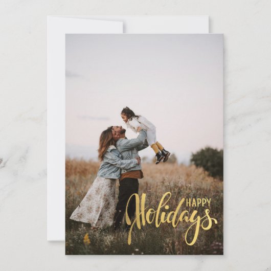 Nostalgie Los: Retro Kerstmis Vibes Tartan Feestdagenkaart (Voorkant)