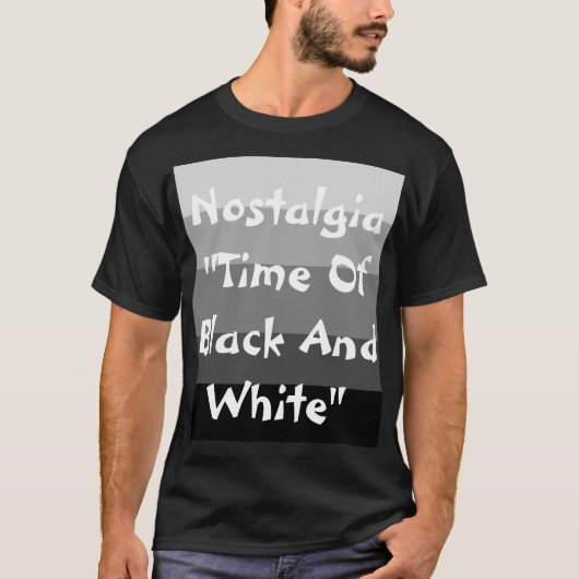Nostalgie T-shirt (Voorkant)