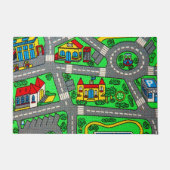 Nostalgie van 90 jaar, tapijtvloed van het spoor deurmat (Voorkant)