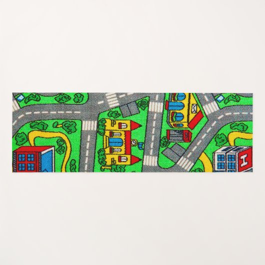 Nostalgie van 90 jaar, tapijtvloed van het spoor yogamat (Voorkant (horizontaal))