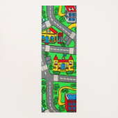 Nostalgie van 90 jaar, tapijtvloed van het spoor yogamat (Achterkant)