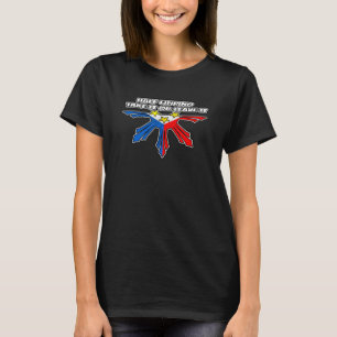 Nostalgink half Filippijns Pak het of laat het T-shirt