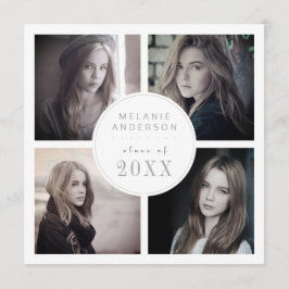 Nostalgisch Afstuderen Instagram Style Fotocollage Kaart