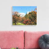 Nostalgisch Autumn Sky Canvas Afdruk (Insitu (Woonkamer))