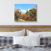 Nostalgisch Autumn Sky Canvas Afdruk (Insitu (Slaapkamer))