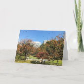 Nostalgisch Autumn Sky Kaart (Voorkant)