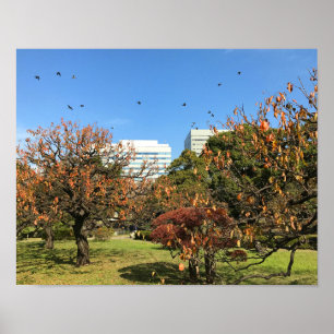 Nostalgisch Autumn Sky Poster