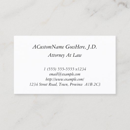 Nostalgisch, en oud Visitekaartje met fashioned (Voorkant)