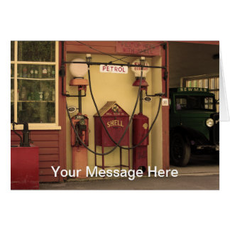 Nostalgisch gasstation