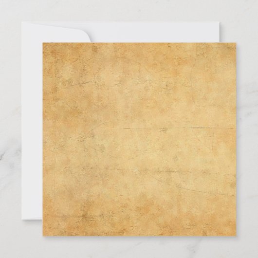 Nostalgisch gekalligrafeerd monogram  Sjabloon (Achterkant)