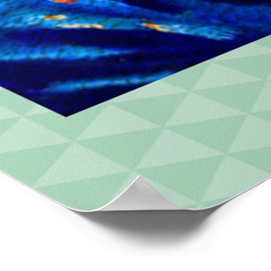 Nostalgisch geluk een dame zijn poster (Hoek)