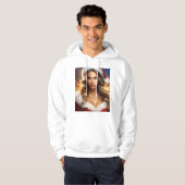 Nostalgisch Kerstmis Sinterklaas Meisje Hoodie (Voorkant volledig)