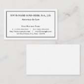 Nostalgisch, klassiek en traditioneel Visitekaartj Visitekaartje (Voorkant / Achterkant)