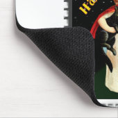 Nostalgisch klein meisje, Jack-o’-lantaarn en kat Muismat (Hoek)