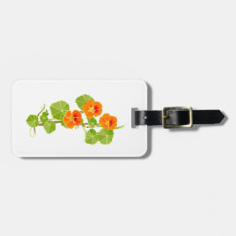 Nostalgisch nasturtium bagagelabel