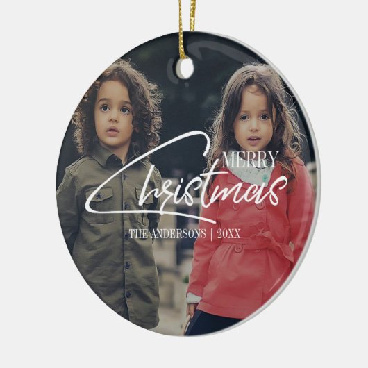 Nostalgisch Ornament voor kerstmis-feestdag (Links)