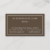 Nostalgisch, oud en  Visitekaartje (Voorkant)