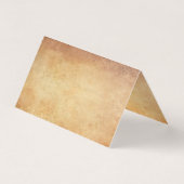 Nostalgisch oud papier ziet er professioneel luxe visitekaartje (Achterkant)