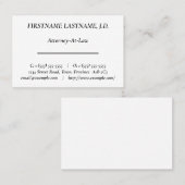 Nostalgisch, oud Visitekaartje (Voorkant / Achterkant)