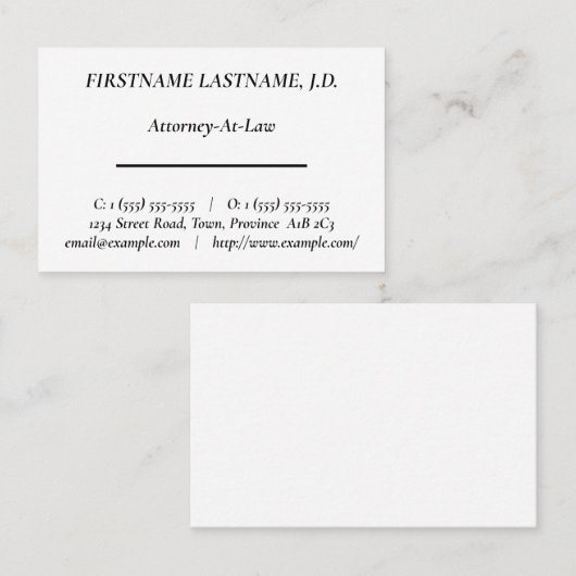 Nostalgisch, oud Visitekaartje (Voorkant / Achterkant)